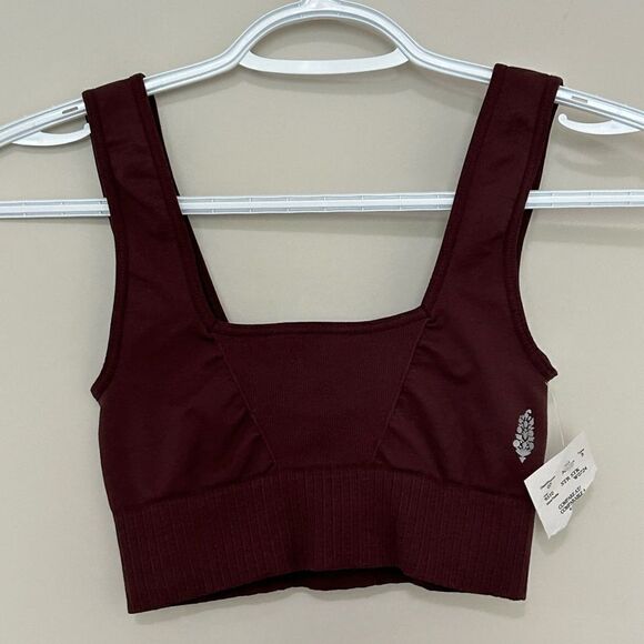 NWT Free People Movement Good Karma Square-Neck Bra - Picture 4 of 11